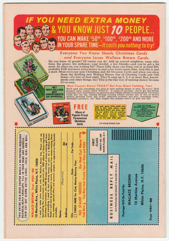 Astonishing Tales #2 back cover