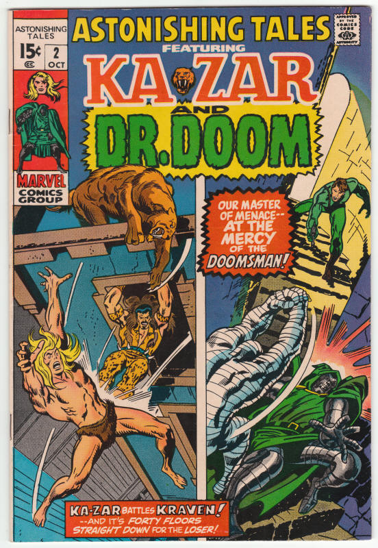 Astonishing Tales #2 front cover