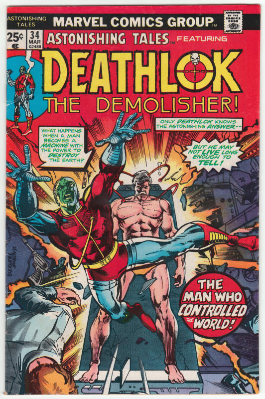 Astonishing Tales #34 front cover