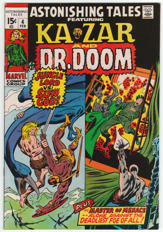 Astonishing Tales #4 front cover