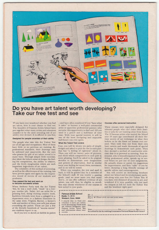 Astonishing Tales #5 back cover