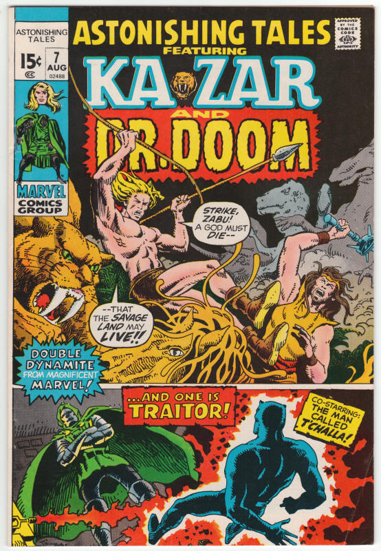 Astonishing Tales #7 front cover