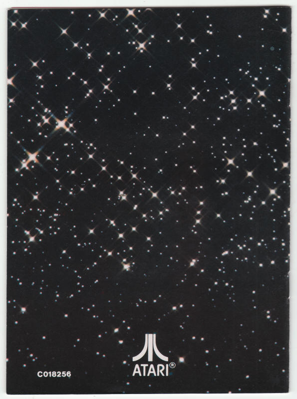 Atari Force #1 back cover