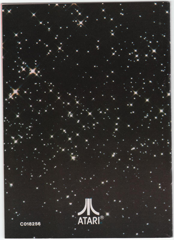 Atari Force #1 back cover