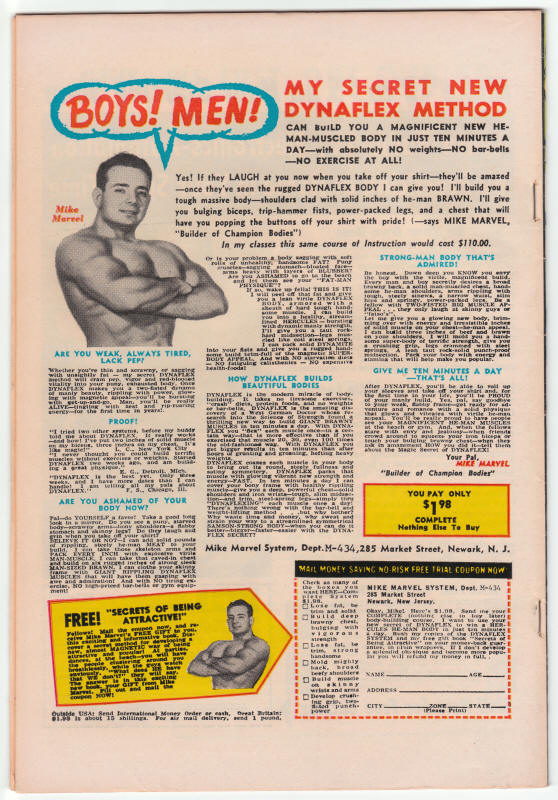 The Avengers #14 back cover