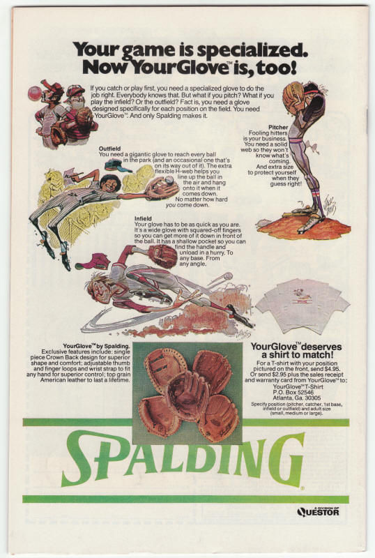 The Avengers #151 back cover