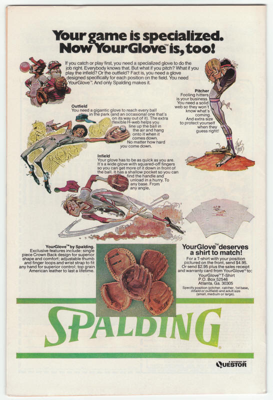 The Avengers #151 back cover