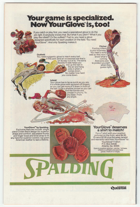 The Avengers 152 back cover