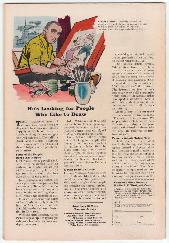 The Avengers #15 back cover