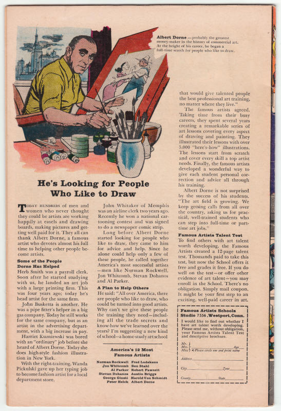 The Avengers #16 back cover