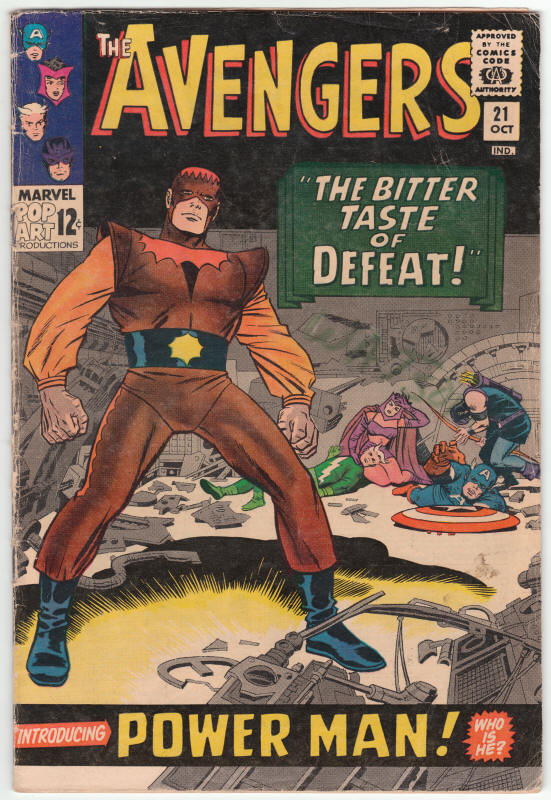 The Avengers #21 front cover