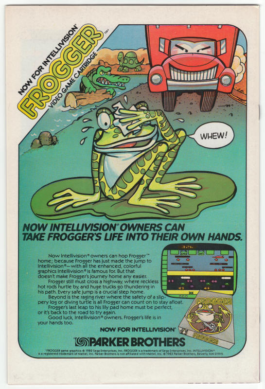 The Avengers 234 back cover