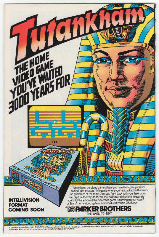 The Avengers 235 back cover