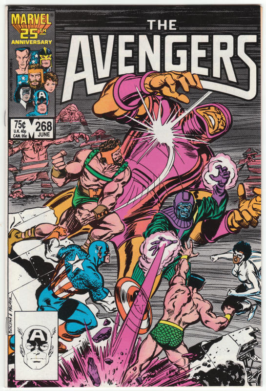 The Avengers 268 front cover