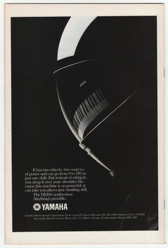 The Avengers #270 back cover