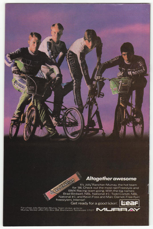 The Avengers #272 back cover