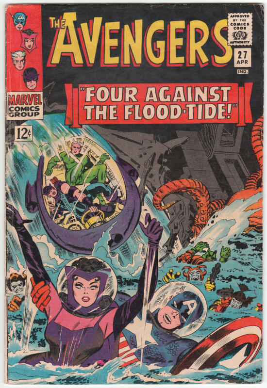 The Avengers #27 front cover