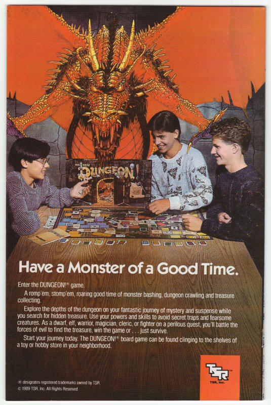 The Avengers #327 back cover