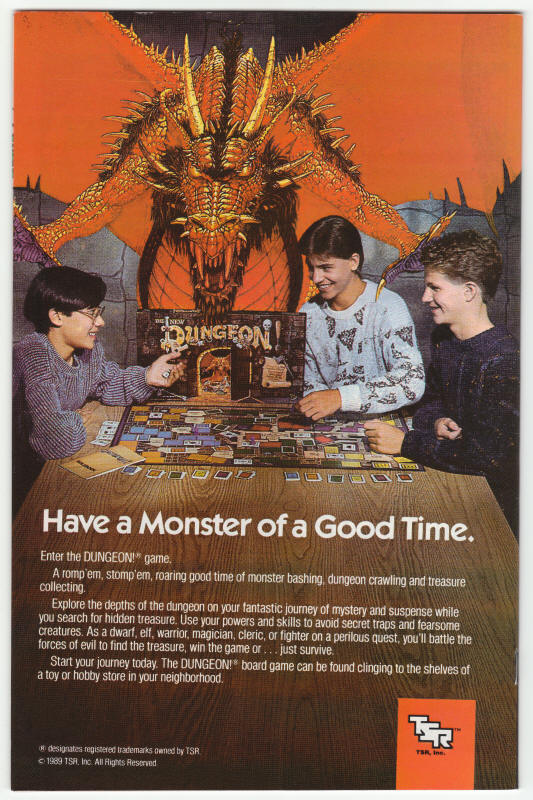 The Avengers #327 back cover