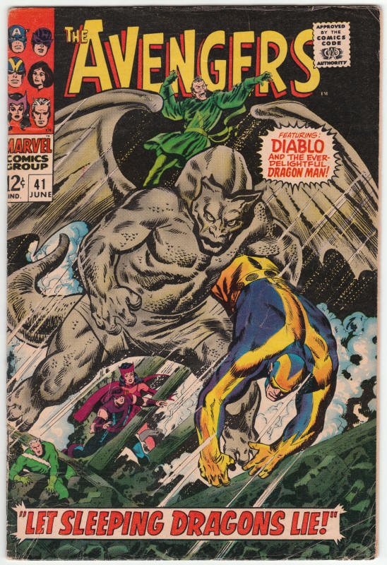 The Avengers #41 front cover