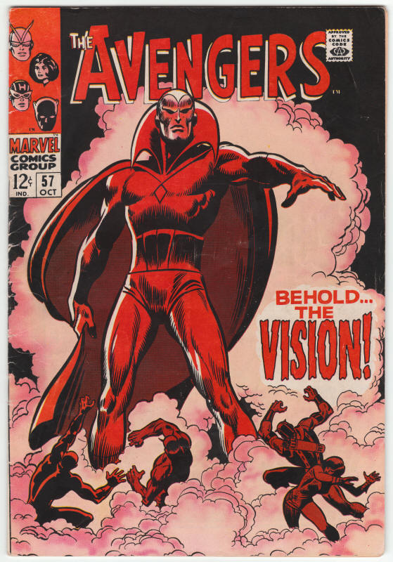 The Avengers #57 front cover