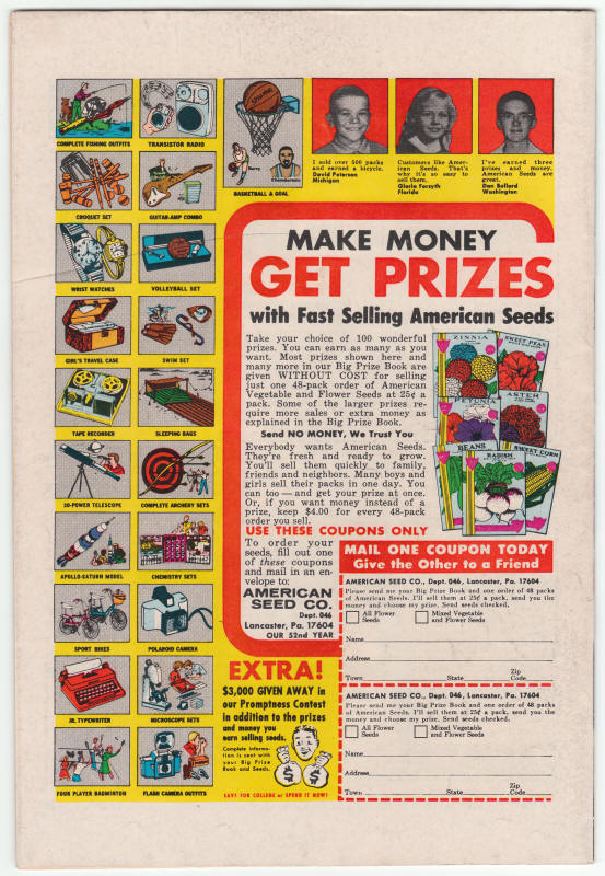 The Avengers #75 back cover