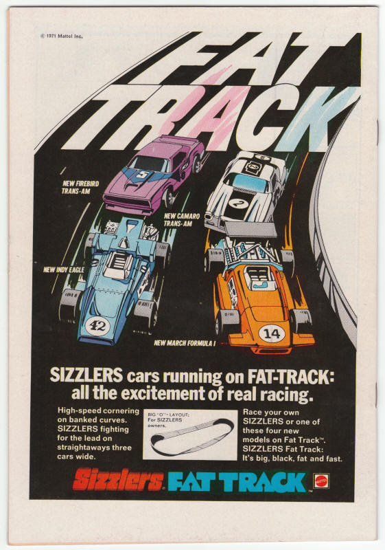 The Avengers #95 back cover