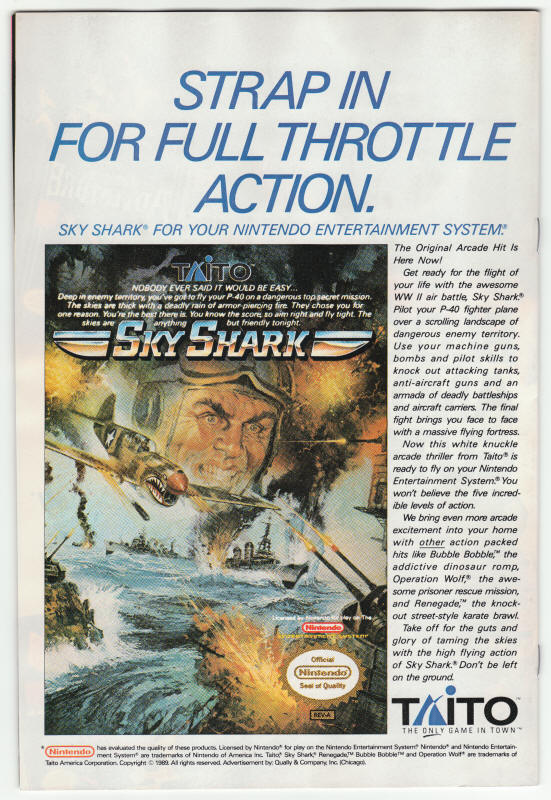 Avengers Spotlight #30 back cover