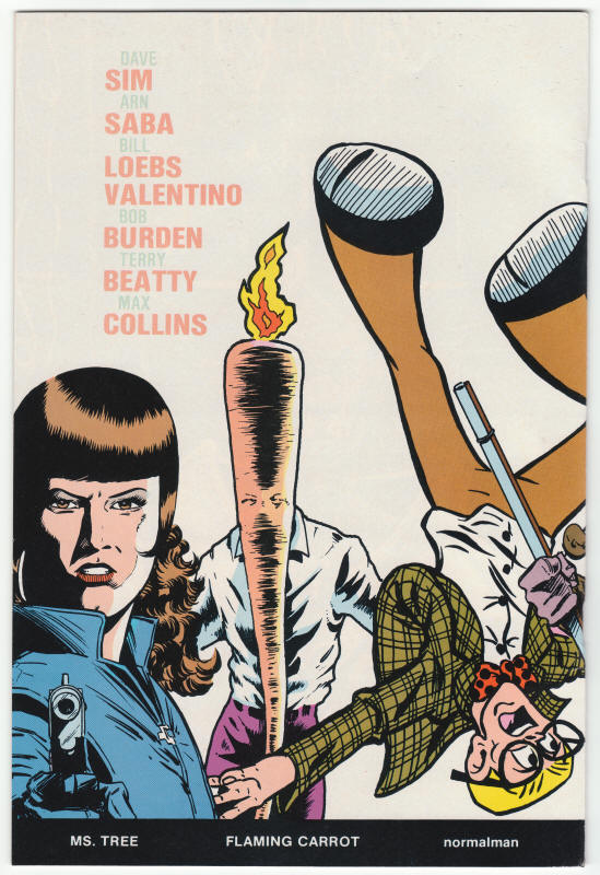 A-V In 3D #1 back cover