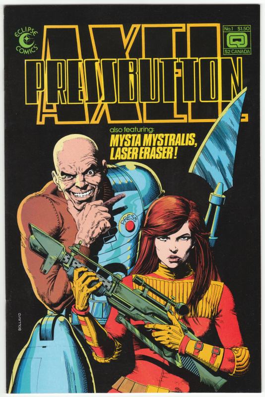 Axel Pressbutton #1 front cover