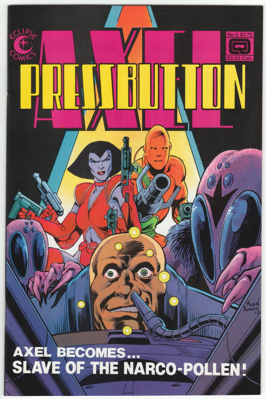 Axel Pressbutton #5 front cover