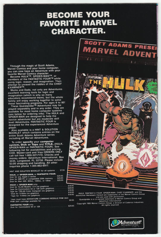 Balder The Brave #3 back cover