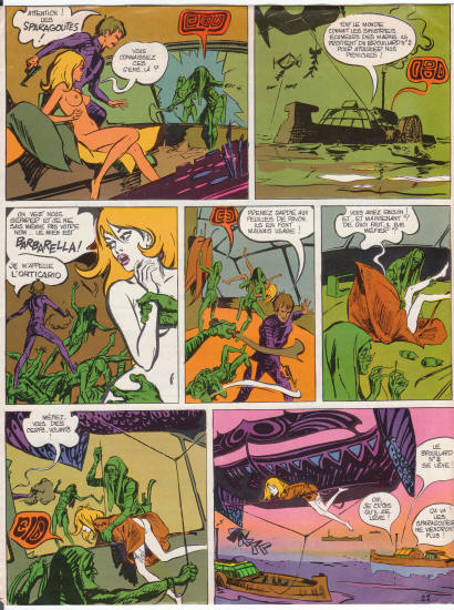Barbarella French Promo Flyer Page