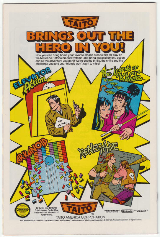 Batman #417 back cover