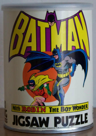 1973 Batman and Robin Jigsaw Puzzle