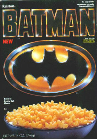 Batman Cereal Box