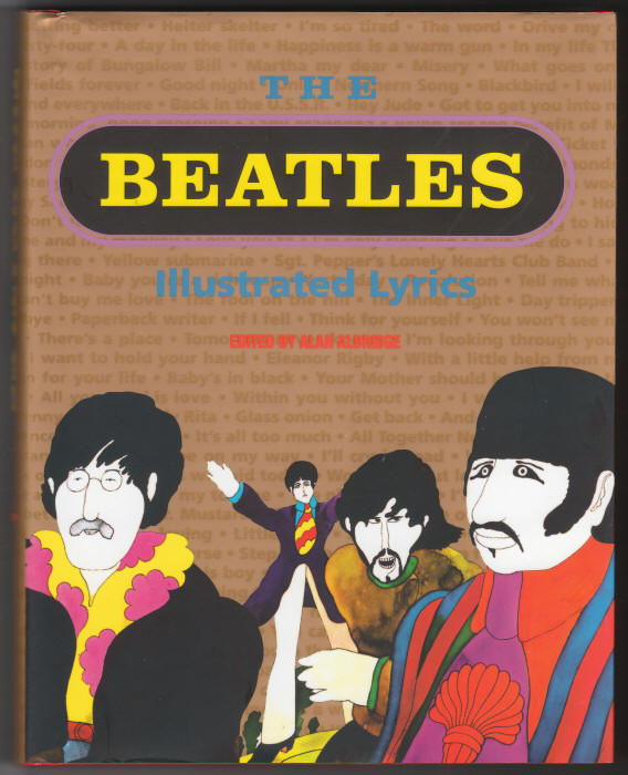 The Beatles Illustrated Lyrics front cover