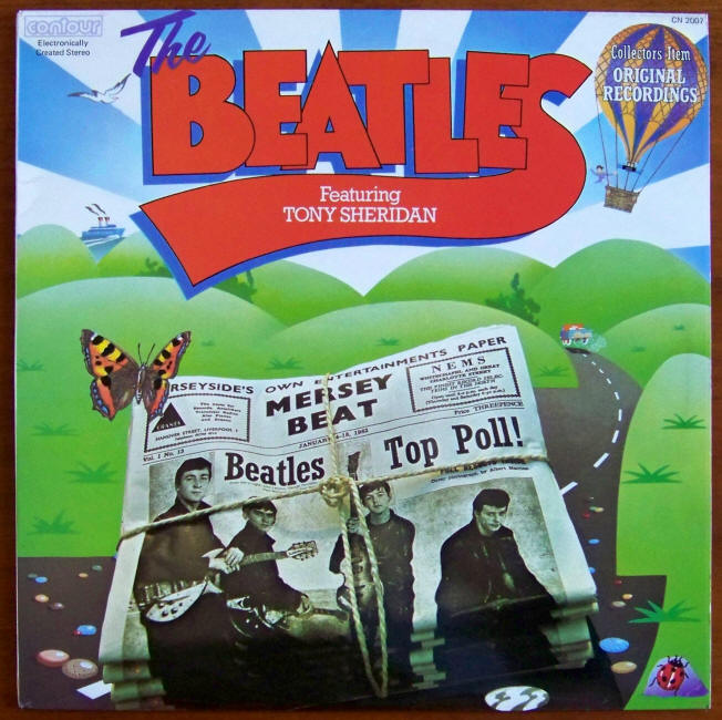 The Beatles Featuring Tony Sheridan jacket front