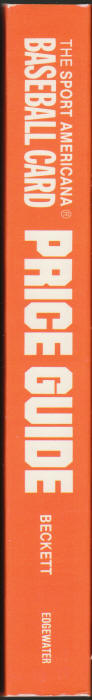 Sport Americana Baseball Card Price Guide #8 spine