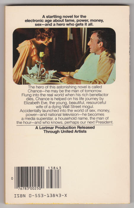 Being There back cover