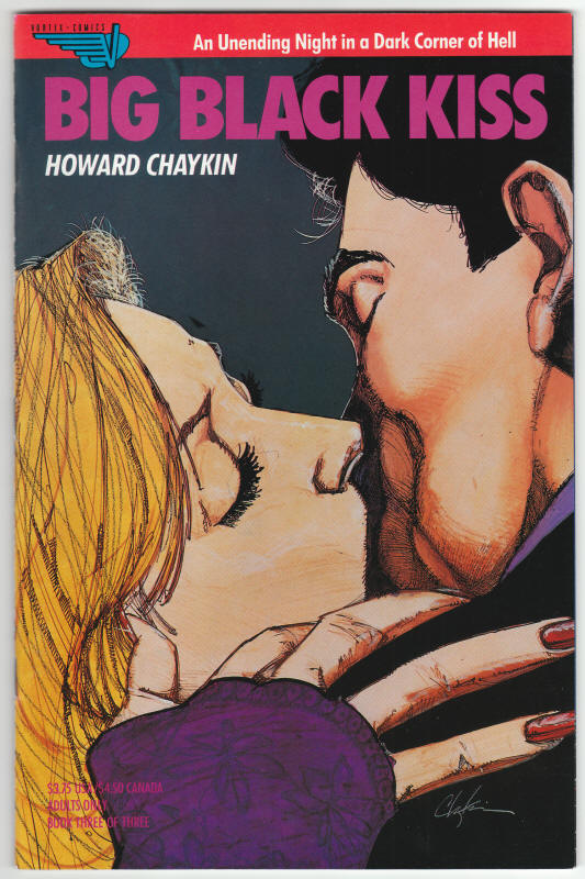 Big Black Kiss #3 front cover