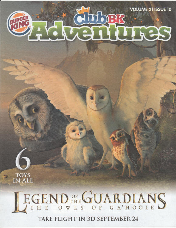 Burger King Adventures Volume 21 #10 Gahoole