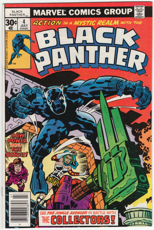 Black Panther #4 front cover
