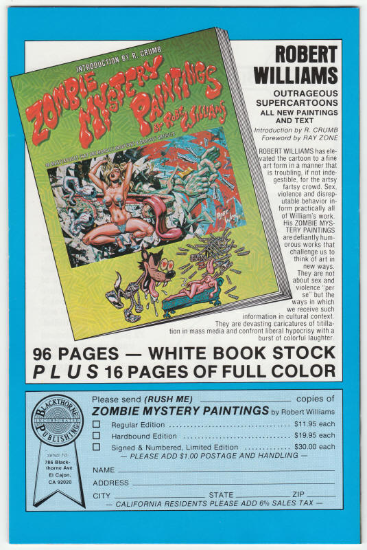 Blackthorne 3-D Series 3 3-D Heroes back cover