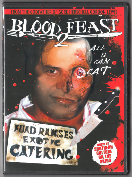 Blood Feast 2 All U Can Eat DVD