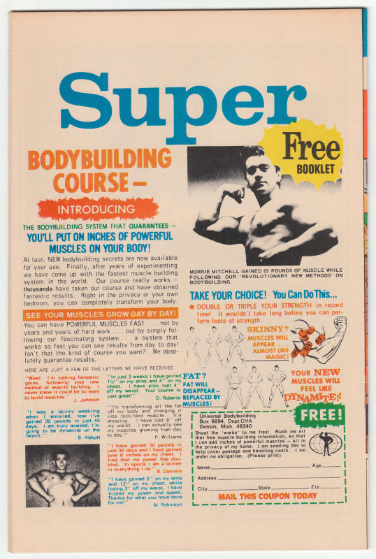 Blue Beetle 1 back cover