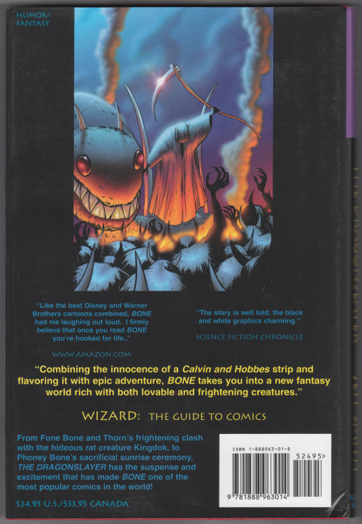 Bone Volume Four back cover