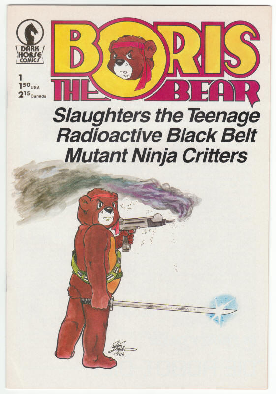 Boris The Bear #1 front cover