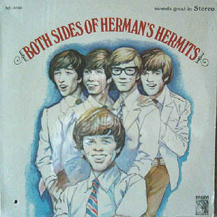 Both Sides Of Hermans Hermits Album Frazetta art front