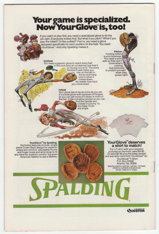 The Brave and The Bold #128 back cover